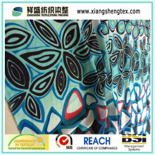 Polyester Printing Spandex Chiffon Fabric for Skirt